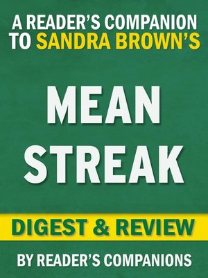 cover image of Mean Streak by Sandra Brown | Digest & Review